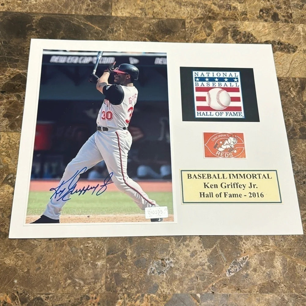 - Ken Griffey Jr. MLB Original Autographed Photos